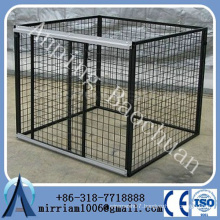 Baochuan-- wholesale big wire mesh the powder coated dog kennel